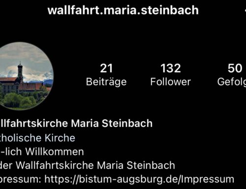 Maria Steinbach jetzt auch bei Instagram