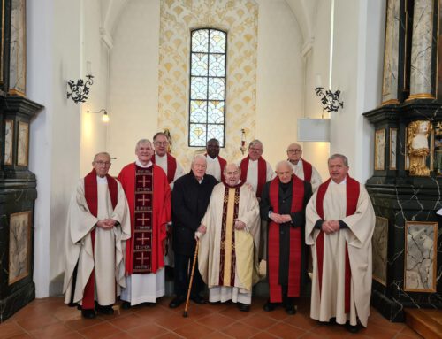 Pater Anselm Ehmele feierte 90. Geburtstag