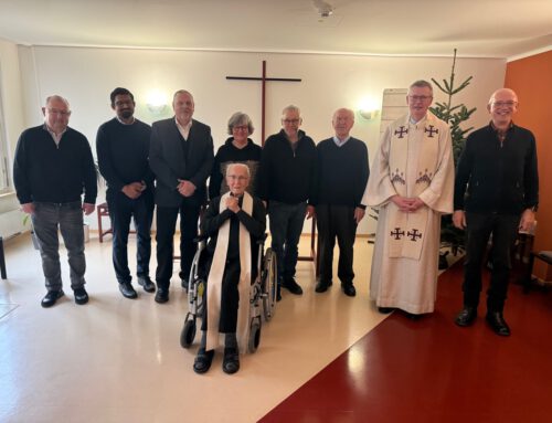 Pater Richard Zehrer feiert 75 Jahre Profess